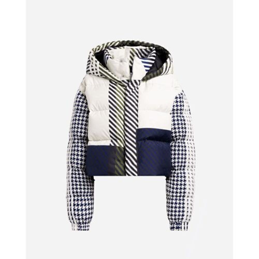 Adidas Ivy Park Halls of Ivy Kids Plaid Puffer Jacket. Kids Size 3T XL (ALL GEND - Picture 2 of 5